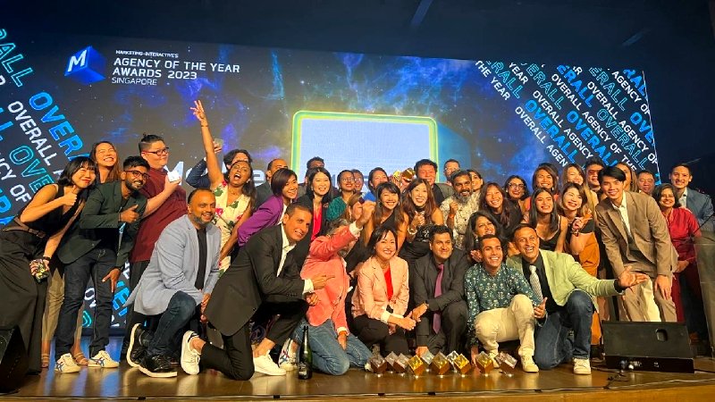 Overall wins for Merkle and OOm at the Agency of the Year Awards SG 2023