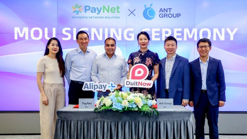 1.8m MY merchants to benefit from new MoU between Alipay+ and PayNet