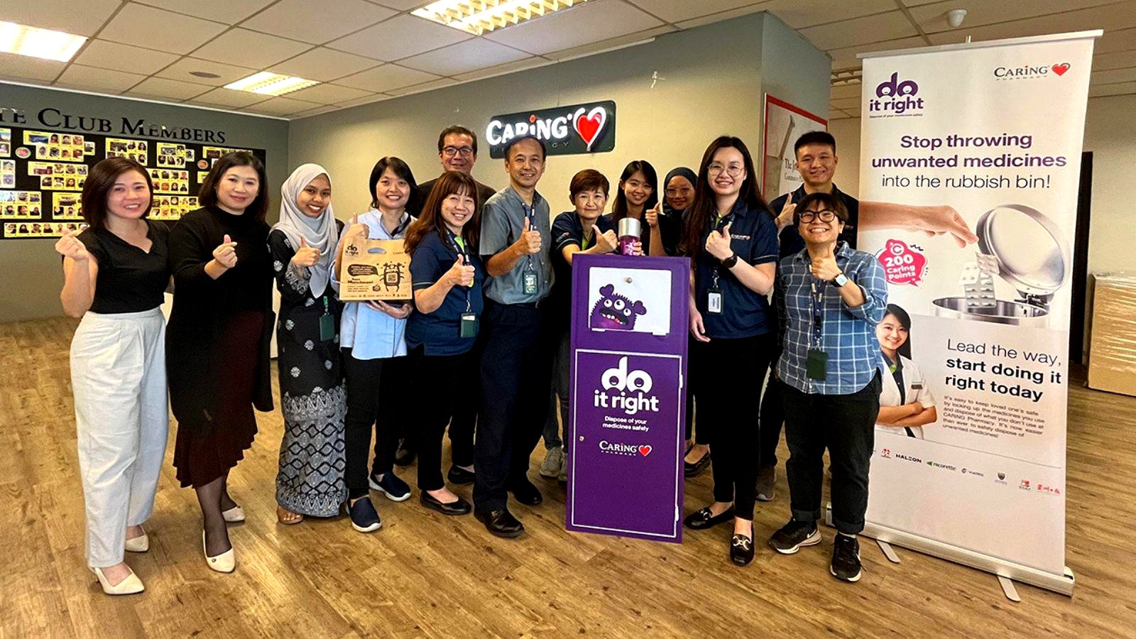 A call to Malaysians to ‘Do It Right’ won CARiNG Pharmacy ‘Best Use of CSR’