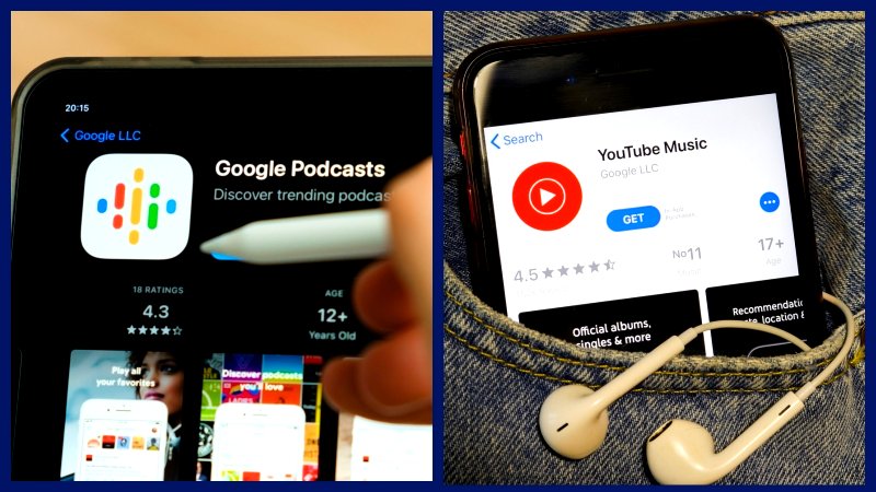 Google podcasts shuts while YouTube axes Premium Lite subscription plan