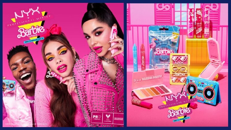 nyx cosmetics and barbie