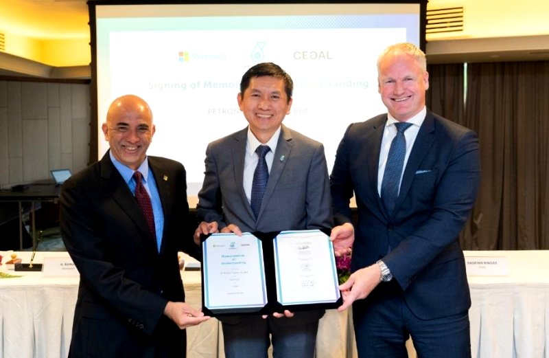 PETRONAS Digital inks MOU with Microsoft and Cegal to boost AI and computing offerings