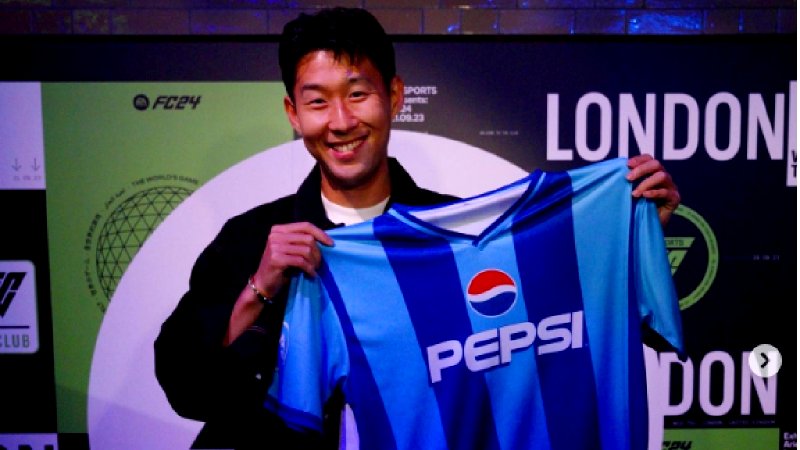 Pepsi partners footballer Son Heung-Min for EA SPORTS campaign